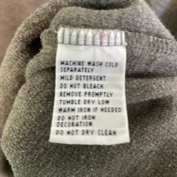 Polo Ralph Lauren Gray Cotton 1/4 Zip Sweater Men's Casual Pullover Size Medium - Picture 3 of 4